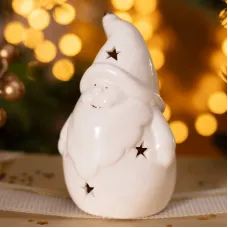 Фигурка Дед Мороз с LED-подсветкой 7,7*6,7*11,7 см – Lefard