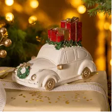 Статуэтка машинка с подарками 16х8х11 см – Lefard