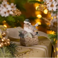 Статуэтка птичка 7х5х8 см – Lefard