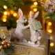 Статуэтка Кролики 10,5х6х13 см – Lefard
