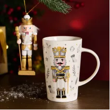 Набор подарочный Щелкунчик (кружка 385 мл в комплекте с елочной игрушкой) - Lefard