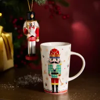 Набор подарочный Щелкунчик (кружка 385 мл в комплекте с елочной игрушкой) - Lefard