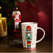 Набор подарочный Щелкунчик (кружка 385 мл в комплекте с елочной игрушкой) - Lefard