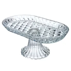 Блюдо на ножке овальное 28х14х12 см – Lefard