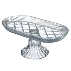 Блюдо на ножке овальное 28*14*12 см – Lefard