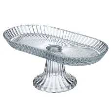 Блюдо на ножке овальное 28*14*12 см – Lefard