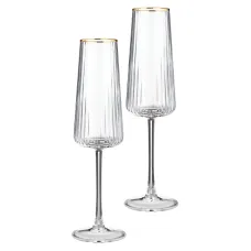 Набор бокалов для шампанского Perfo из 2 штук 250 мл - Lefard