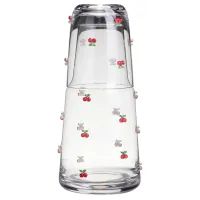 Графин с крышкой-стаканом Fruity Cherry 890/330 мл - Lefard