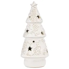 Фигурка елка с LED-подсветкой коллекция Pine Cones, 10*10*22,5 см - Bronco