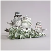 Статуэтка птички с LED-подсветкой 22х9,5х13 см – Lefard