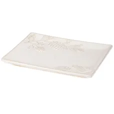 Блюдо сервировочное коллекция Pine Cones, 26,3*19,8*2,4 см - Bronco