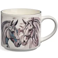 Кружка Horse серебро 500 мл – Lefard