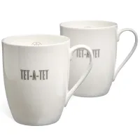 Набор кружек TET-A-TET 2 штуки 440 мл - Lefard