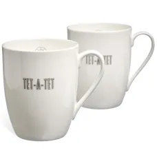 Набор кружек TET-A-TET 2 штуки 440 мл - Lefard