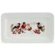 Блюдо Лесная сказка 25,5 см прямоугольное снегири - Lefard
