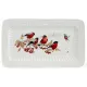 Блюдо Лесная сказка 30 см прямоугольное Снегири - Lefard