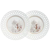 Набор тарелок закусочных Морозко 20,5 см – Lefard