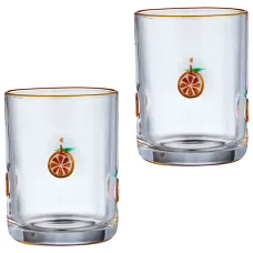 Набор стаканов Fruity Orange из 2 штук 400 мл – Lefard