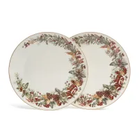 Набор тарелок обеденных Морозко 2 штуки 27 см – Lefard