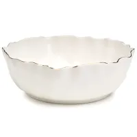 Салатник Charm 23*7,5 см 1.7 л (с золотой линией) – Lefard