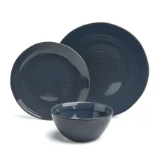 Набор обеденный на 4 персоны, 12 предметов Concept синий – Bronco