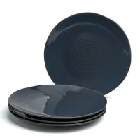 Набор тарелок обеденных Concept 4 штуки 27,5 см синий - Bronco