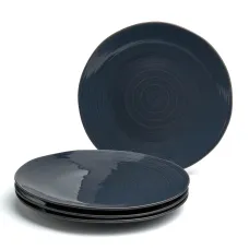 Набор тарелок обеденных Concept 4 штуки 27,5 см синий - Bronco