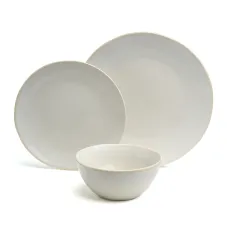 Набор обеденный на 4 персоны, 12 предметов Concept бежевый – Bronco