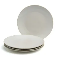 Набор тарелок обеденных Concept 4 штуки 27,5 см бежевый - Bronco