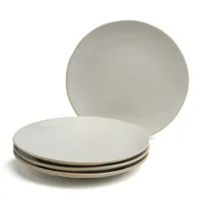 Набор тарелок закусочных Concept 4 штуки 22 см бежевый - Bronco