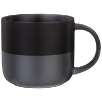 Кружка Velour, объем 440 мл, черная – Bronco
