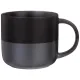Кружка Velour, объем 440 мл, черная – Bronco