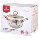 Кастрюля эмалированная со стеклянной крышкой серия Celebration 3.6 л, 22*13 см – Agness