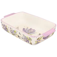Блюдо для запекания Лаванда, прямоугольное, объем 2.8 л, 33.5 x 19.5 x 7.5 см – Agness