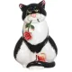 Фигурка кошка с цветком 15*7*10 см - Lefard