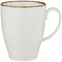 Фарфоровая кружка Nature, объем 450 мл, бирюзовая, 4 штуки – Bronco