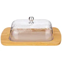 Масленка с пластиковой крышкой 19*12*7 см – Agness