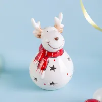 Статуэтка Олень с LED-подсветкой 9,2х9,2х15 см – Lefard