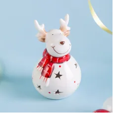 Статуэтка Олень с LED-подсветкой 9,2х9,2х15 см – Lefard