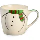 Набор посуды Снеговик 2 предмета (кружка 360 мл, салатник 500 мл) - Lefard