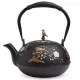 Чугунный заварочный чайник с эмалированным покрытием внутри 1.2 л – Lefard