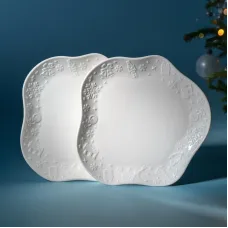 Набор фигурных тарелок закусочных Nutcracker 2 штуки 20,5*2 см – Lefard