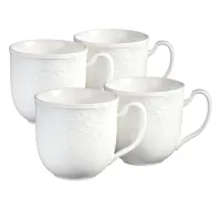 Набор кружек Floral 4 штуки 350 мл – Lefard