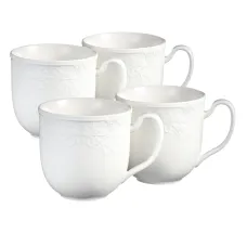 Набор кружек Floral 4 штуки 350 мл – Lefard