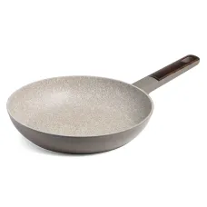Сковорода с антипригарным покрытием Pfluon Marble, 26*5 см – Agness