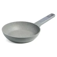 Сковорода с антипригарным покрытием Pfluon Marble, 20*4,5 см - Agness