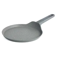 Сковорода блинная с антипригарным покрытием Pfluon Marble, 24*4,3 см – Agness