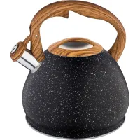 Чайник со свистком 3 л, термоаккумулирующее дно, индукция – Agness