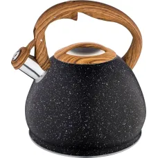 Чайник со свистком 3 л, термоаккумулирующее дно, индукция – Agness