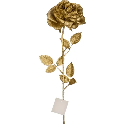 Изделие декоративное роза длина=68 см золото - Lefard